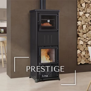 La Nordica NOVA FORNO STEEL fatüzelésű kályha (11,8 kW)