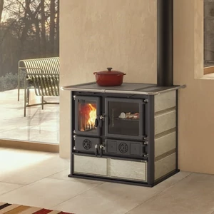 La Nordica ROSA 5.0 PETRA fatüzelésű tűzhely (8,8 kW)