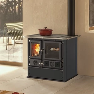 La Nordica ROSA 5.0 - STEEL fatüzelésű tűzhely (8,8 kW)