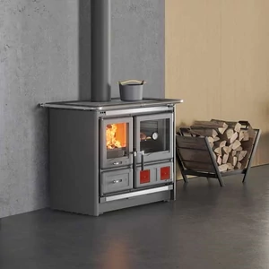 La Nordica ROSA L 5.0 STEEL fatüzelésű tűzhely (9,5 kW)