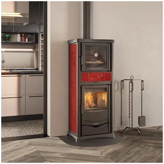 La Nordica TERMOROSSELLA PLUS FORNO DSA 4.0 fatüzelésű kályha (11,1 kW)