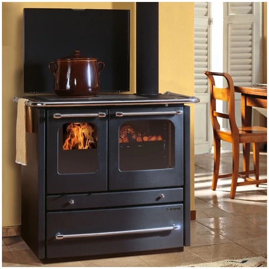 La Nordica TERMOSOVRANA D.S.A. fatüzelésű tűzhely (13,5 kW)