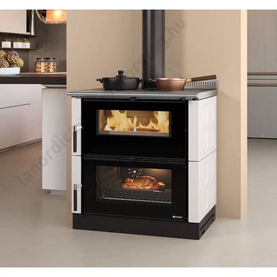 La Nordica VERONA XXL MAIOLICA fatüzelésű tűzhely (7 kW)