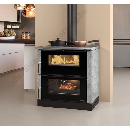 La Nordica VERONA XXL PETRA fatüzelésű tűzhely (7 kW)