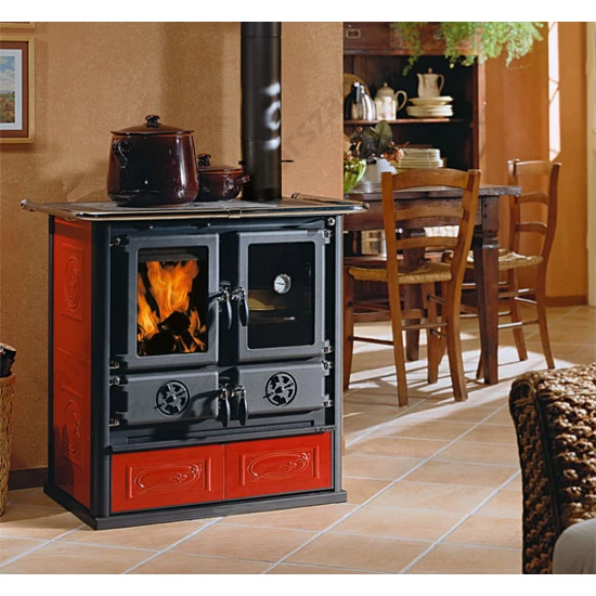 La Nordica ROSETTA 5.0 CERAMICA fatüzelésű tűzhely (7,9 kW)