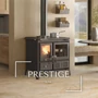 Kép 1/2 - La Nordica GARDENIA 5.0 - STEEL fatüzelésű tűzhely (9,5 kW)