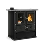 Kép 3/4 - La Nordica ROSETTA SINISTRA 5.0 STEEL fatüzelésű tűzhely (7,9 kW)