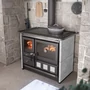 Kép 2/2 - La Nordica ROSA XXL 5.0 - PETRA fatüzelésű tűzhely (11 kW)