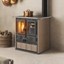 Kép 3/3 - La Nordica ROSETTA 5.0 MAIOLICA fatüzelésű tűzhely (7,9 kW)