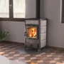 Kép 2/3 - La Nordica ROSSELLA R1 5.0 PETRA fatüzelésű kályha (9 kW)