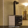 Kép 6/6 - La Nordica ROSA XXL 5.0 - MAIOLICA fatüzelésű tűzhely (11 kW) 