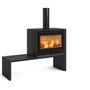Kép 5/6 - La Nordica DANTE fatüzelésű kályha (8,8 kW)