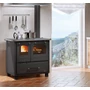 Kép 1/4 - La Nordica FAMILY 4.5 fatüzelésű tűzhely (7,5 kW)